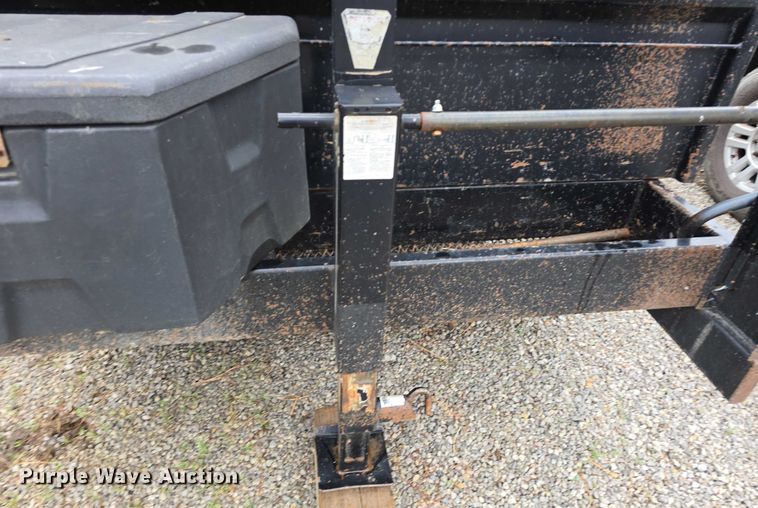 image for item DT6887 2007 Liberty Travalong dump trailer