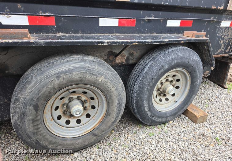 image for item DT6887 2007 Liberty Travalong dump trailer