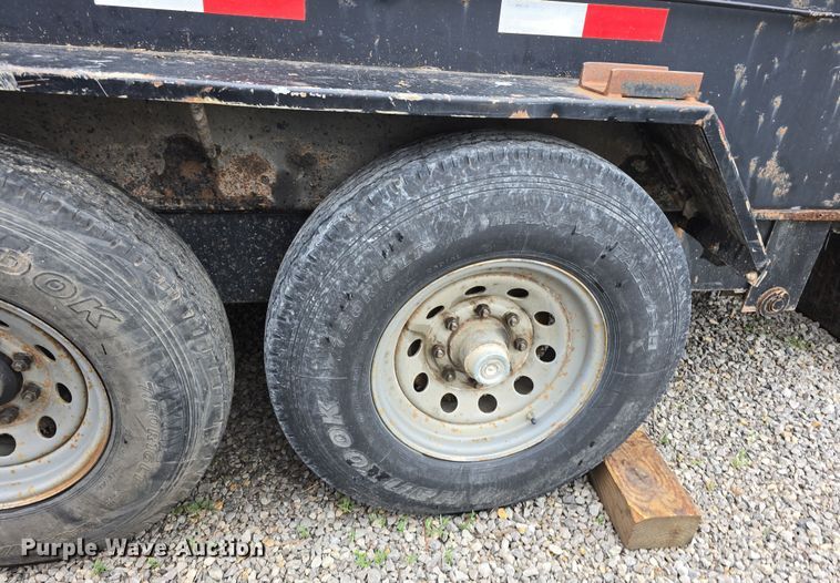 image for item DT6887 2007 Liberty Travalong dump trailer