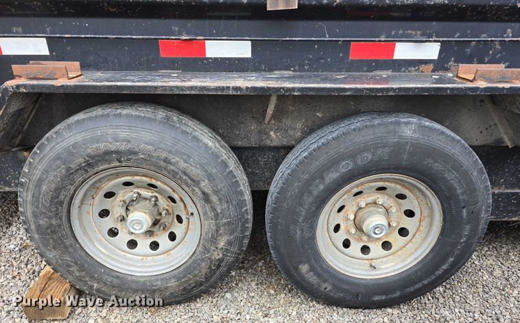 image for item DT6887 2007 Liberty Travalong dump trailer