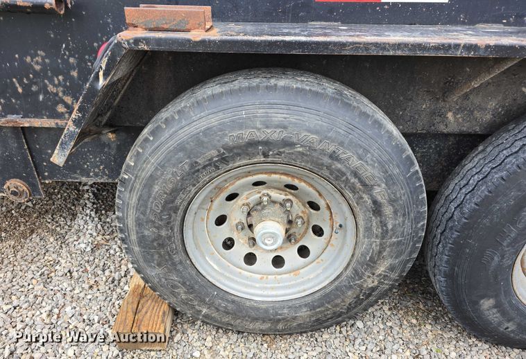 image for item DT6887 2007 Liberty Travalong dump trailer