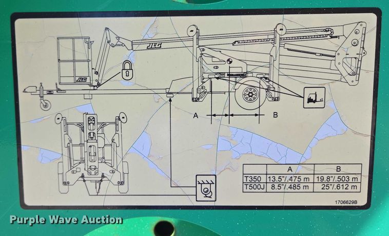 image for item DT7179 2014 JLG T500J boom lift