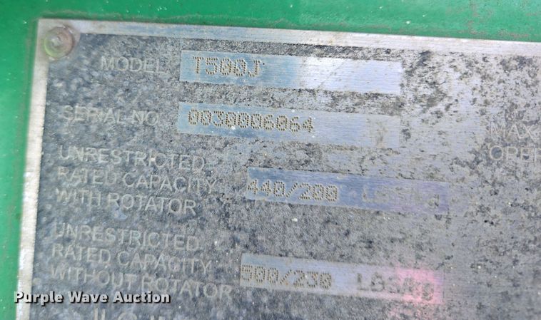 image for item DT7179 2014 JLG T500J boom lift