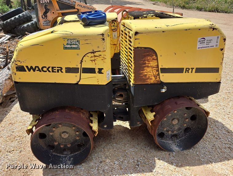 image for item DT7180 (2) Wacker RT560 trench compactors