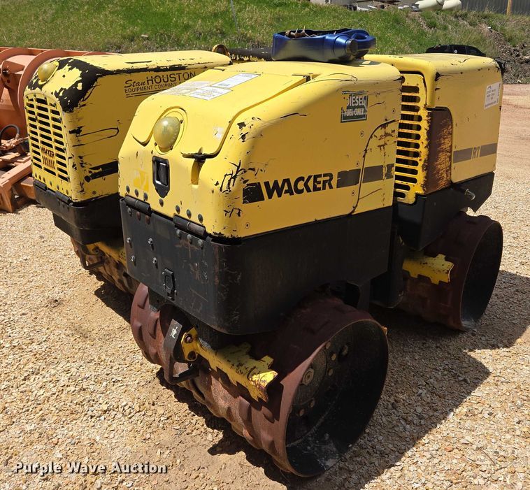 image for item DT7180 (2) Wacker RT560 trench compactors