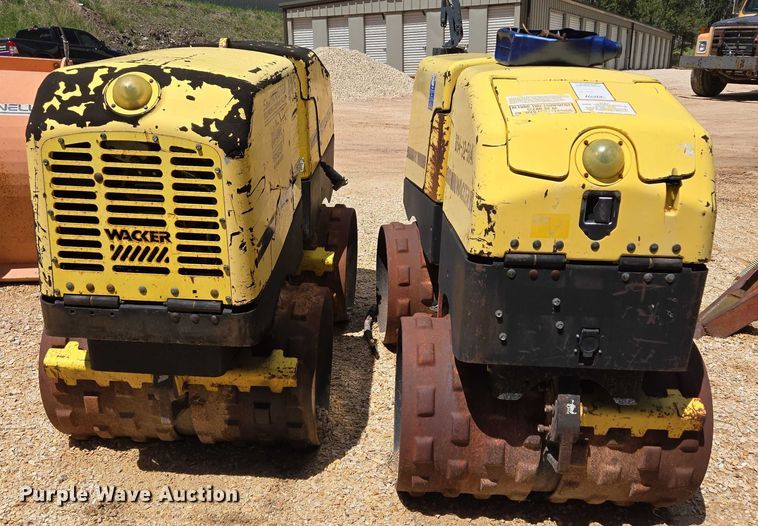 image for item DT7180 (2) Wacker RT560 trench compactors