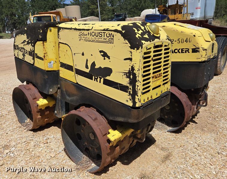 image for item DT7180 (2) Wacker RT560 trench compactors