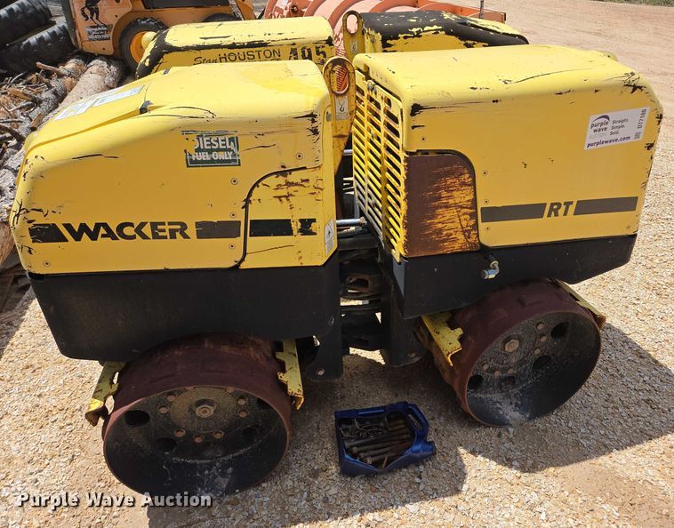image for item DT7180 (2) Wacker RT560 trench compactors