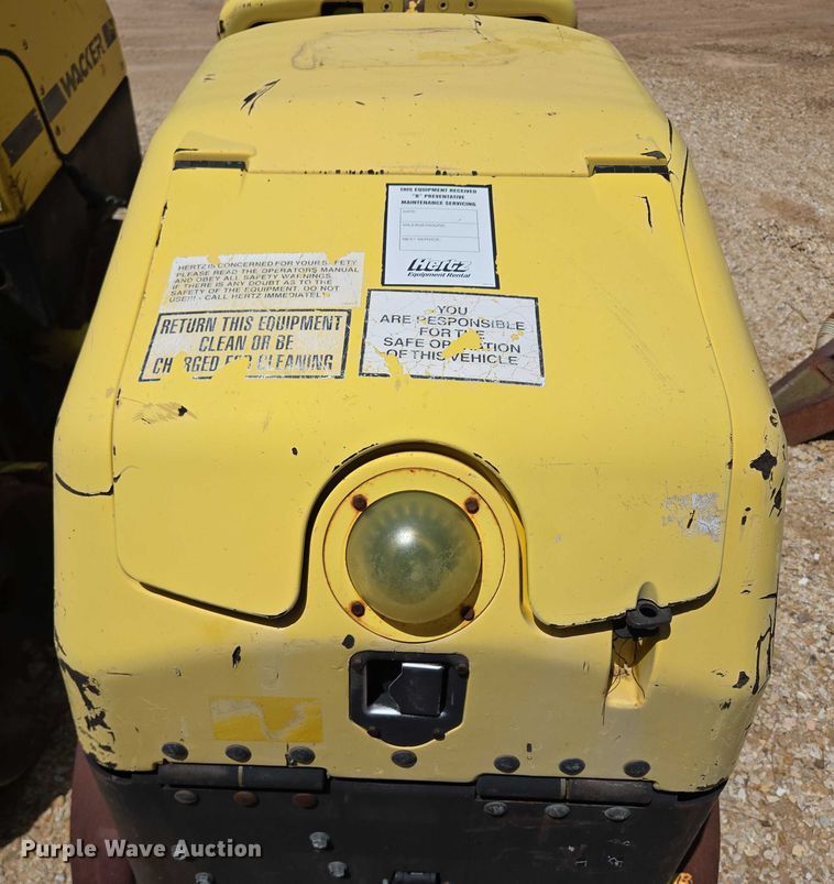 image for item DT7180 (2) Wacker RT560 trench compactors