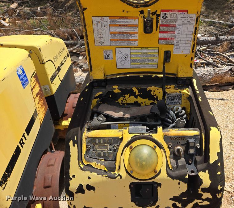 image for item DT7180 (2) Wacker RT560 trench compactors