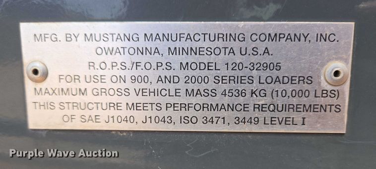 image for item DT7181 2006 Mustang 2044 skid steer loader