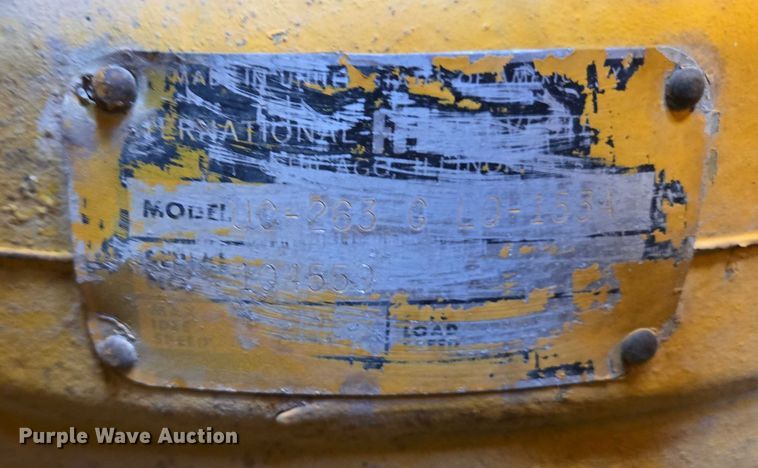 image for item DT7187 1974 Galion 3500 pneumatic roller