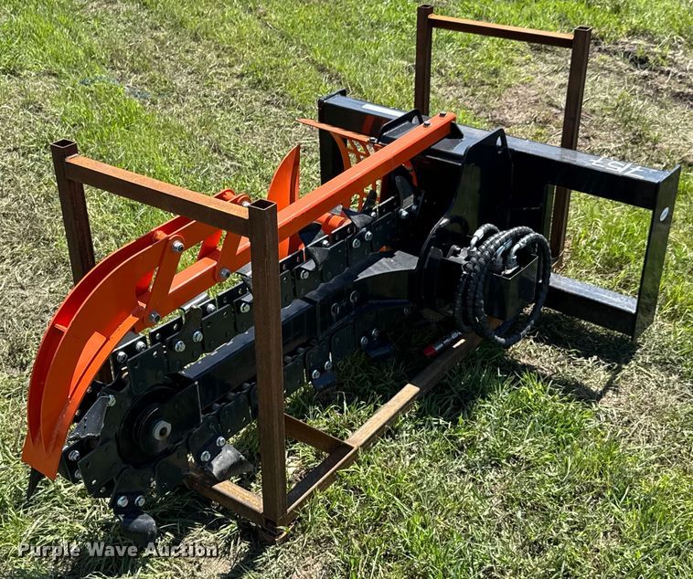 image for item DU9071 2025 Future FT-YTC38 skid steer trencher