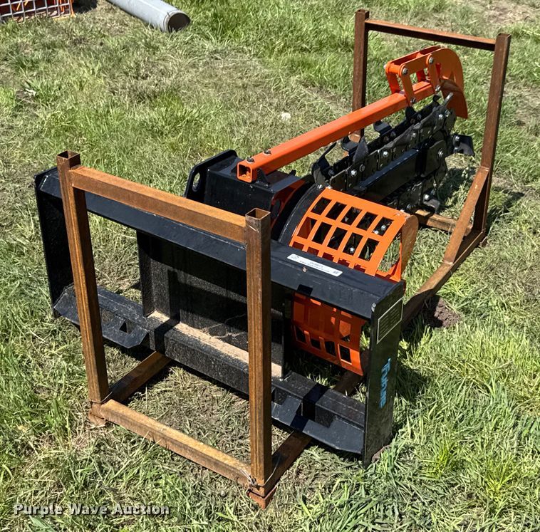 image for item DU9071 2025 Future FT-YTC38 skid steer trencher