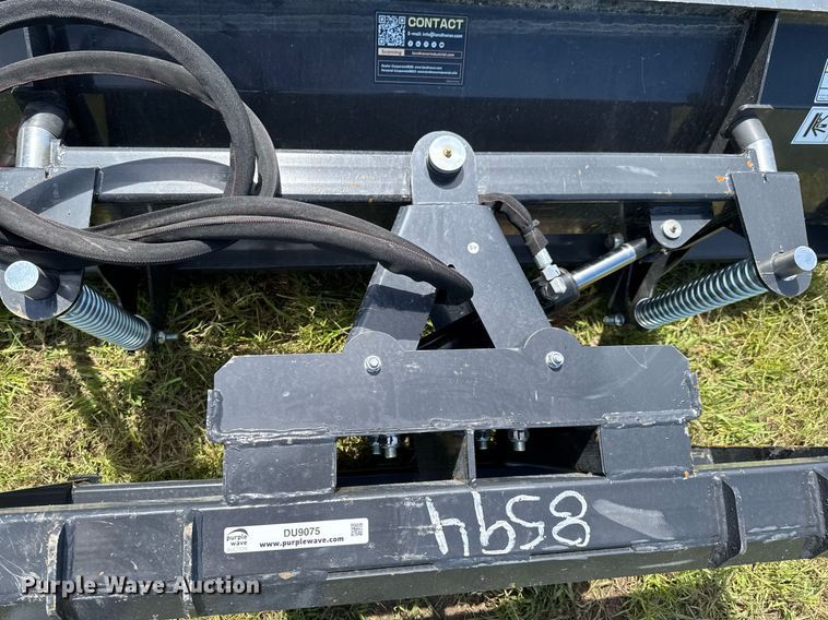 image for item DU9075 2024 Wolverine BD-15-84W skid steer dozer blade