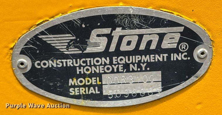 image for item DU9162 1996 Stone DDR3100 double drum vibratory roller