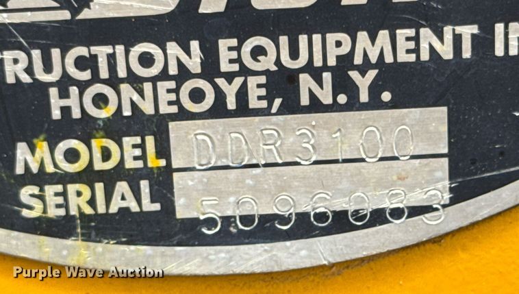 image for item DU9162 1996 Stone DDR3100 double drum vibratory roller