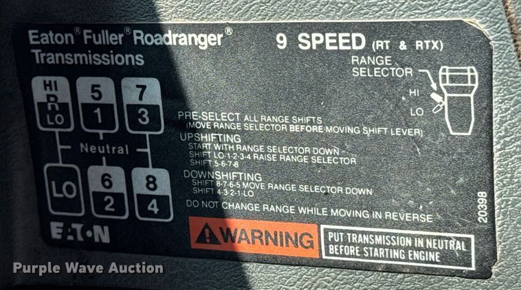 image for item DU9741 1992 Mack CH613 dump truck