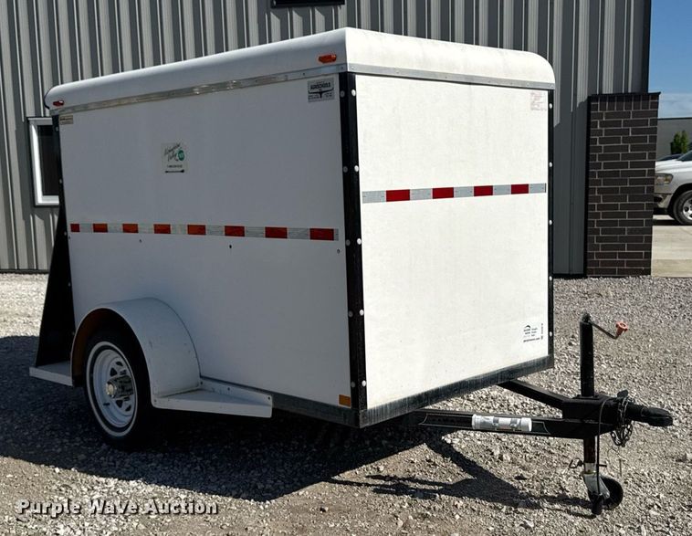 image for item DV2618 1994 Blair enclosed cargo trailer