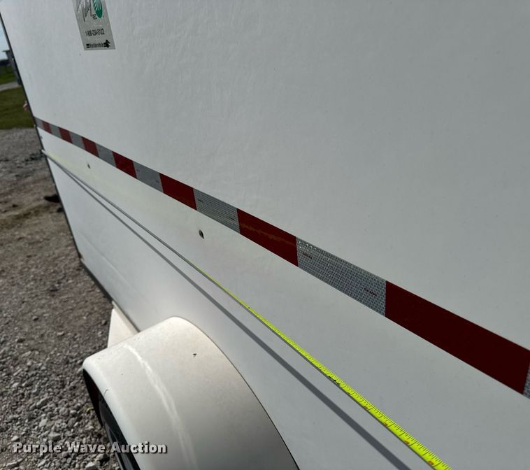 image for item DV2618 1994 Blair enclosed cargo trailer
