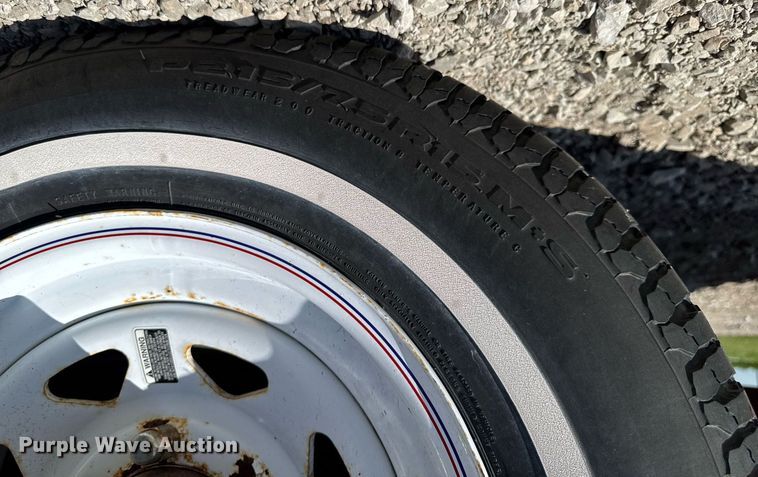 image for item DV2618 1994 Blair enclosed cargo trailer