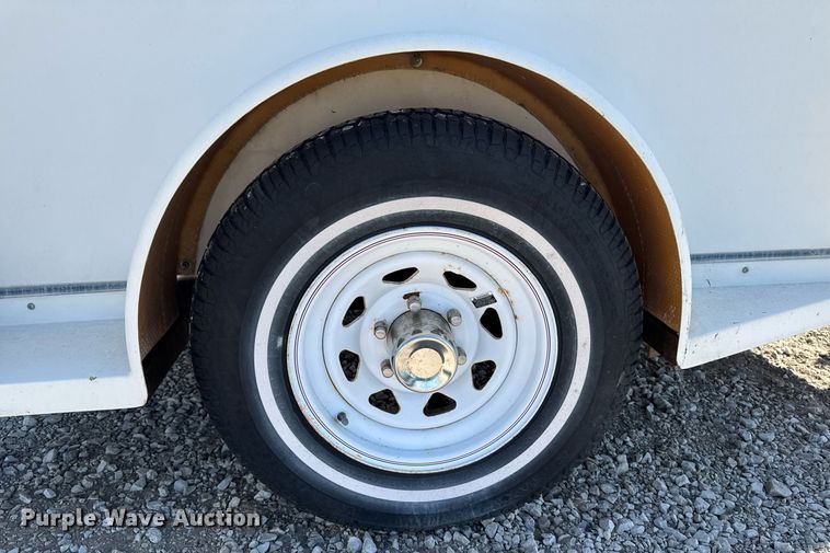 image for item DV2618 1994 Blair enclosed cargo trailer