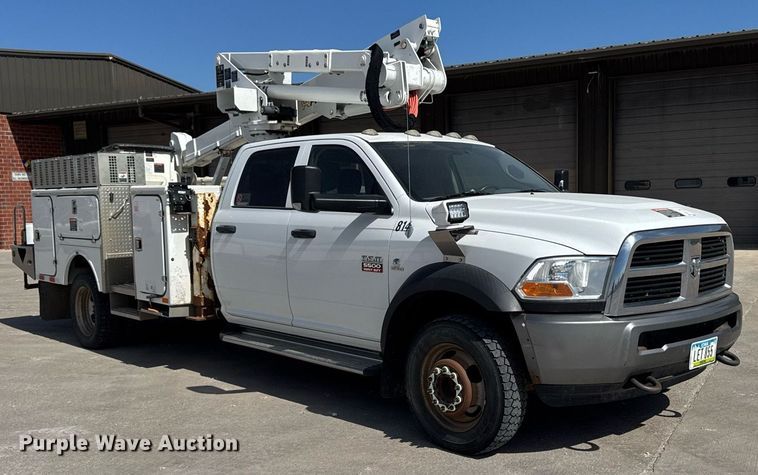 image for item DV2619 2011 Dodge Ram 5500HD crew cab bucket truck