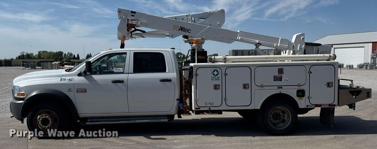 image for item DV2619 2011 Dodge Ram 5500HD crew cab bucket truck