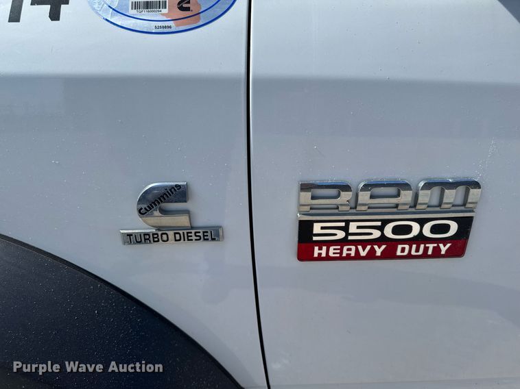 image for item DV2619 2011 Dodge Ram 5500HD crew cab bucket truck