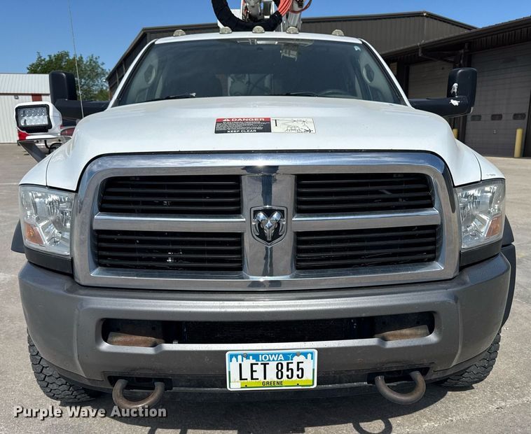 image for item DV2619 2011 Dodge Ram 5500HD crew cab bucket truck