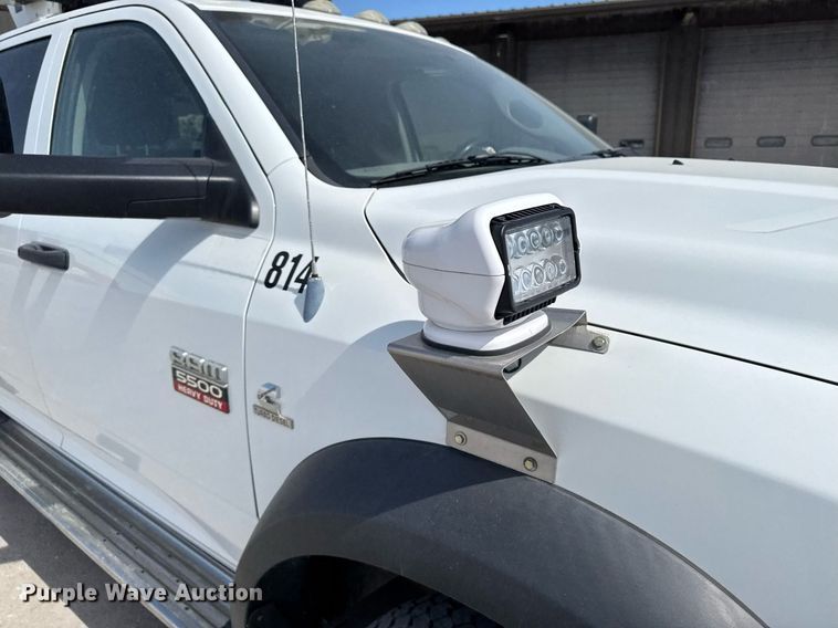 image for item DV2619 2011 Dodge Ram 5500HD crew cab bucket truck