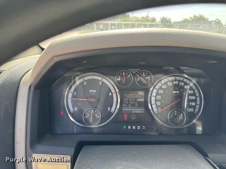 image for item DV2619 2011 Dodge Ram 5500HD crew cab bucket truck