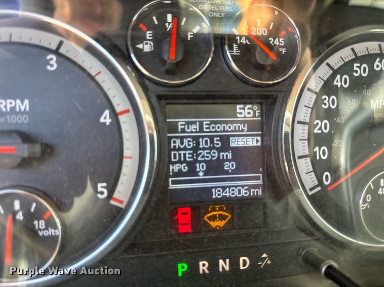 image for item DV2619 2011 Dodge Ram 5500HD crew cab bucket truck