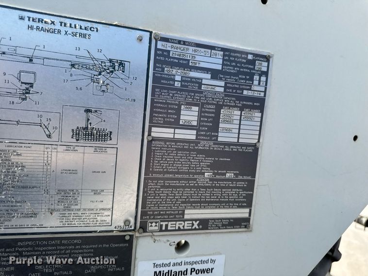 image for item DV2620 2014 International 4400 bucket truck