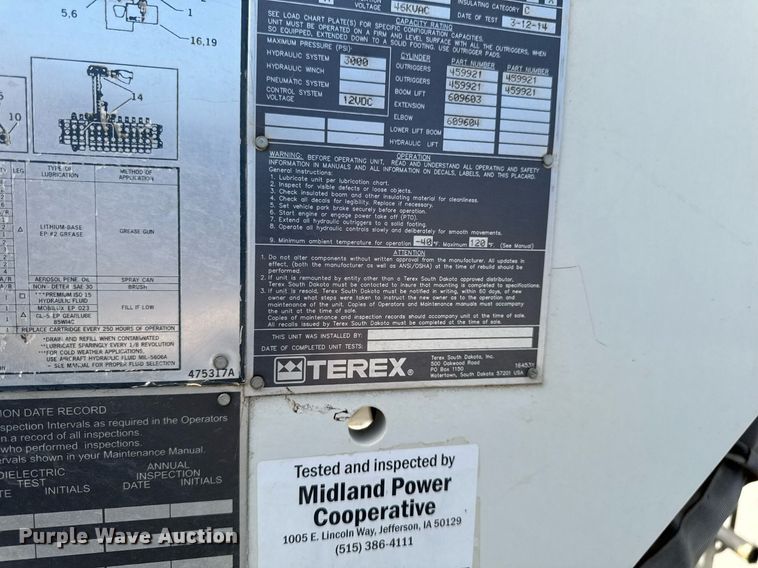 image for item DV2620 2014 International 4400 bucket truck