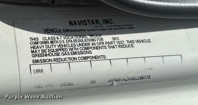 image for item DV2620 2014 International 4400 bucket truck