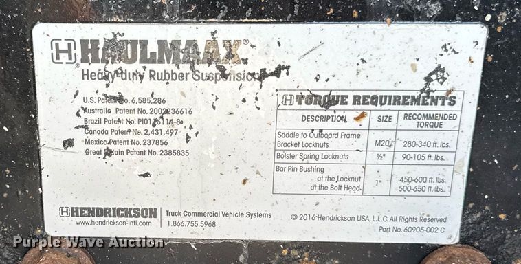 image for item DV2626 2018 Kenworth T880 dump truck