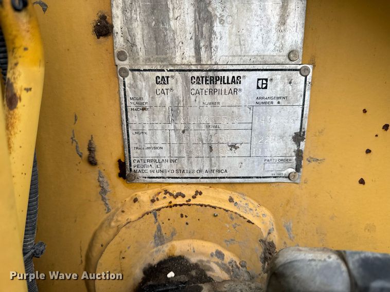 image for item DV2654 1998 Caterpillar 416C backhoe