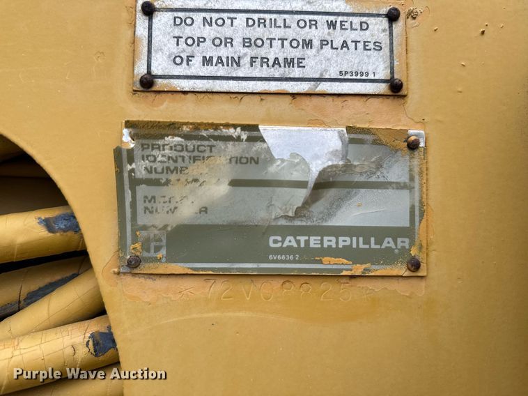 image for item DV2655 1985 Caterpillar 140G motor grader