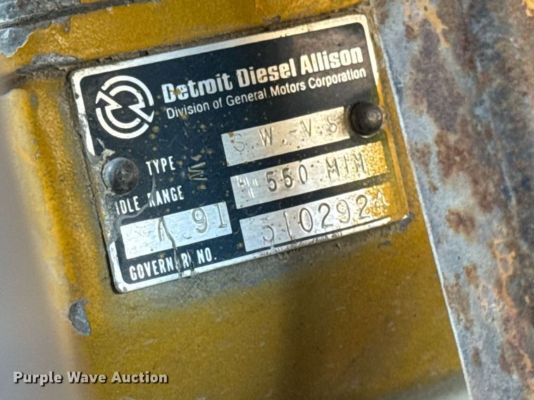 image for item DV2656 Gomaco 9500 trimmer