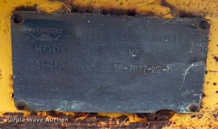 image for item DV2670 Wabco W2 sheepsfoot roller compactor