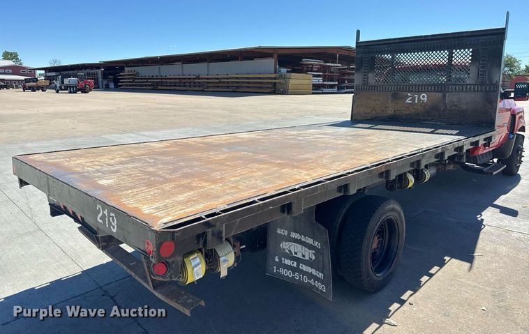 image for item DV4056 2020 Chevrolet Silverado 6500HD flatbed truck