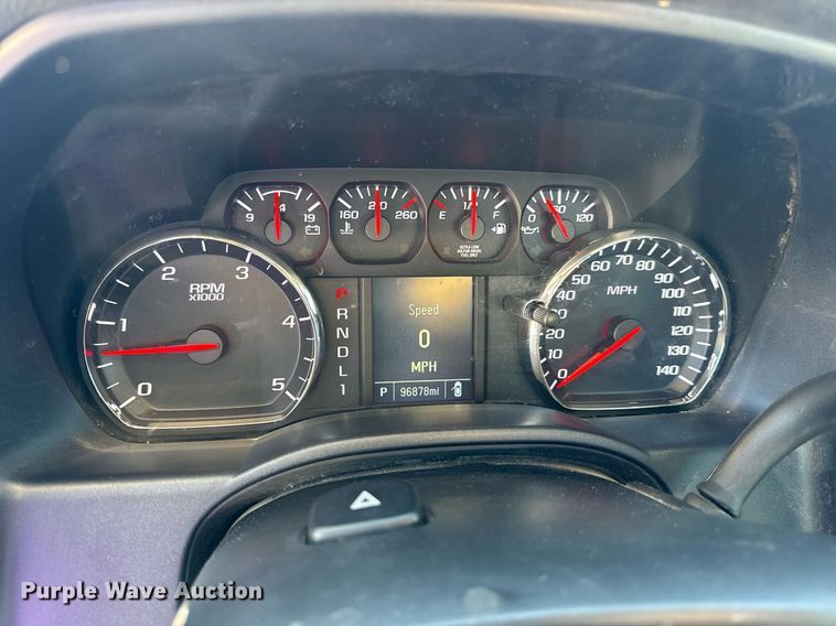 image for item DV4056 2020 Chevrolet Silverado 6500HD flatbed truck