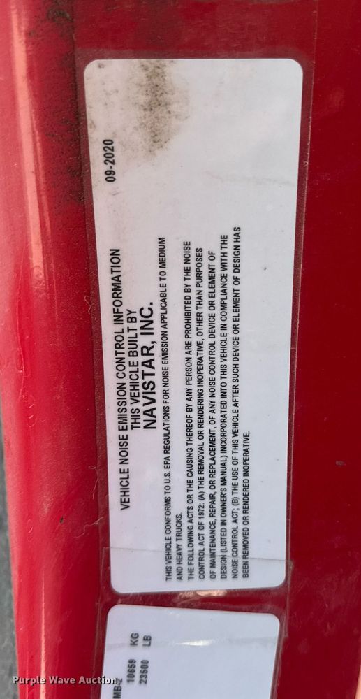 image for item DV4056 2020 Chevrolet Silverado 6500HD flatbed truck