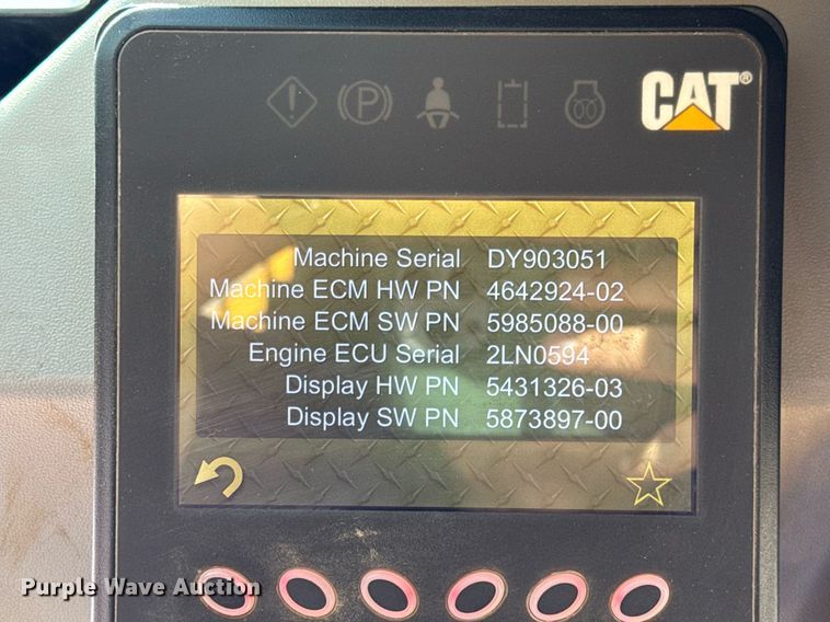 image for item DV4057 2021 Caterpillar 299D3 tracked skid steer loader