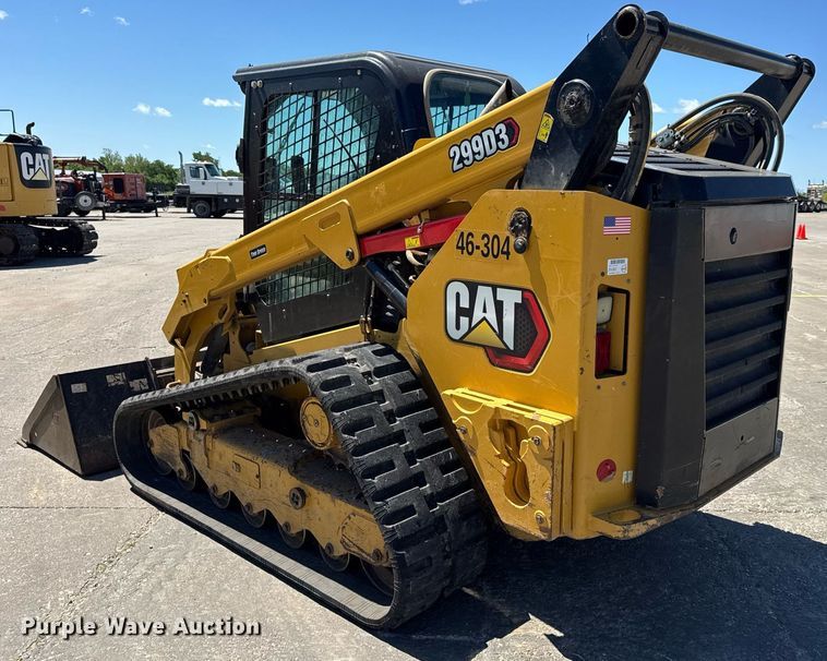 image for item DV4059 2021 Caterpillar 299D3 tracked skid steer loader