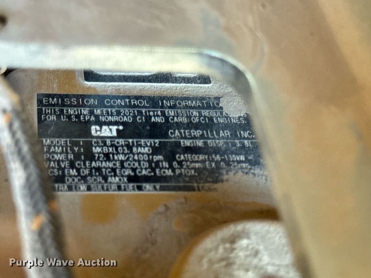 image for item DV4059 2021 Caterpillar 299D3 tracked skid steer loader