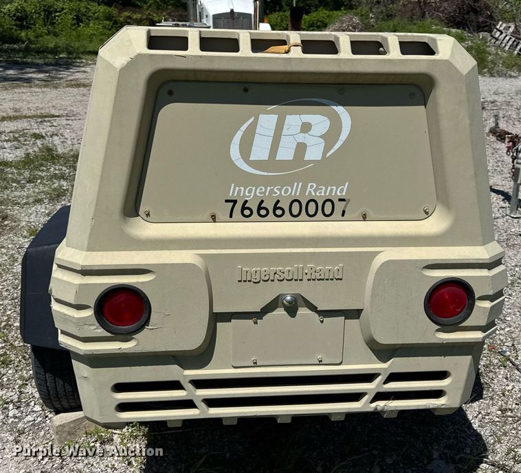 image for item DV4064 2009 Ingersoll Rand P185WIR air compressor