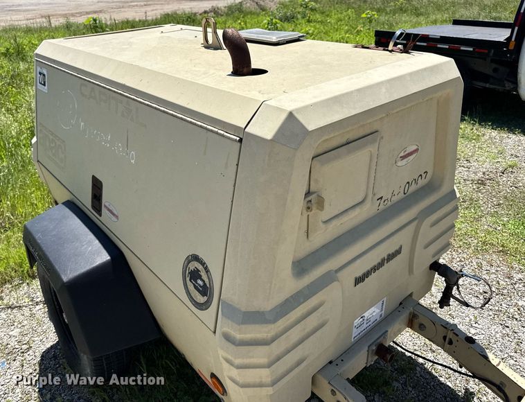 image for item DV4064 2009 Ingersoll Rand P185WIR air compressor