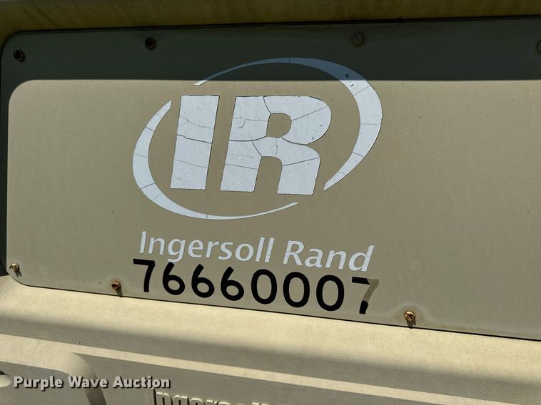 image for item DV4064 2009 Ingersoll Rand P185WIR air compressor